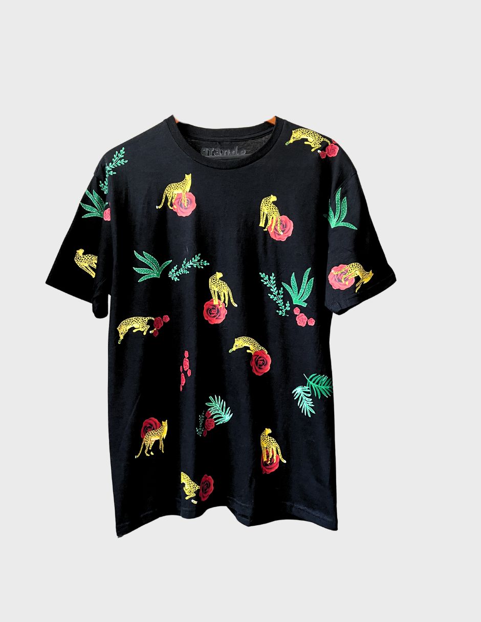 Playera manga corta chico malo cuello redondo para mujer