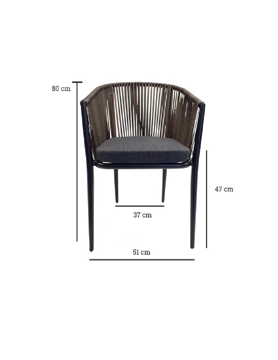 Silla All Chairs de aluminio