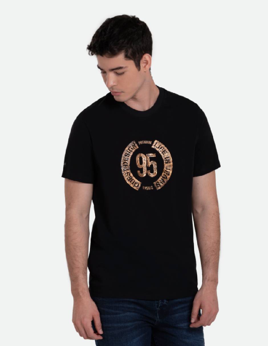 Playera cuello redondo para hombre Playera cuello redondo para hombre