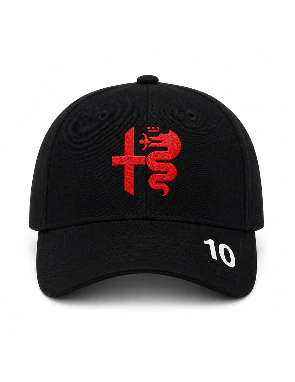 Gorra con visera curva casual Alfa Romeo para hombre