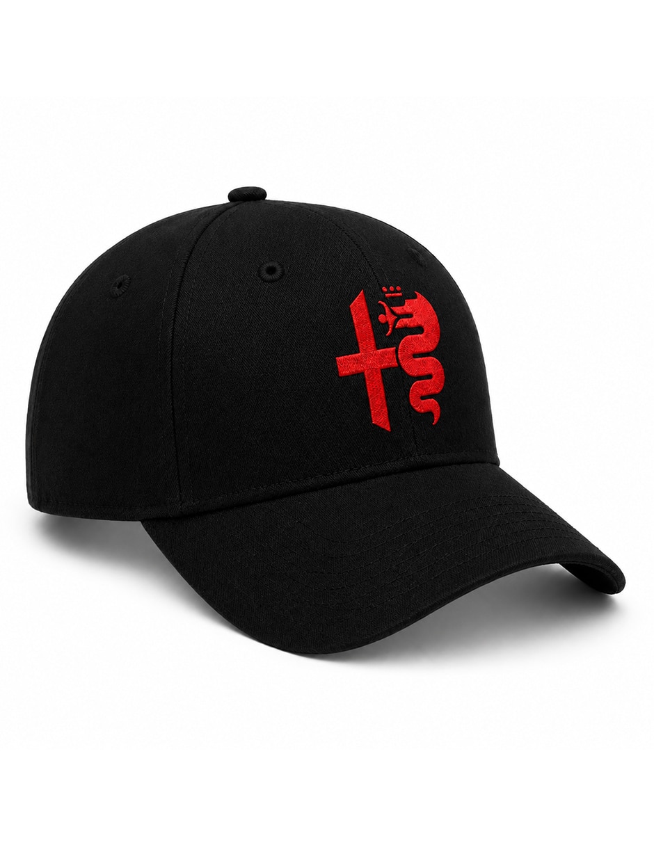 Gorra con visera curva casual Alfa Romeo para hombre
