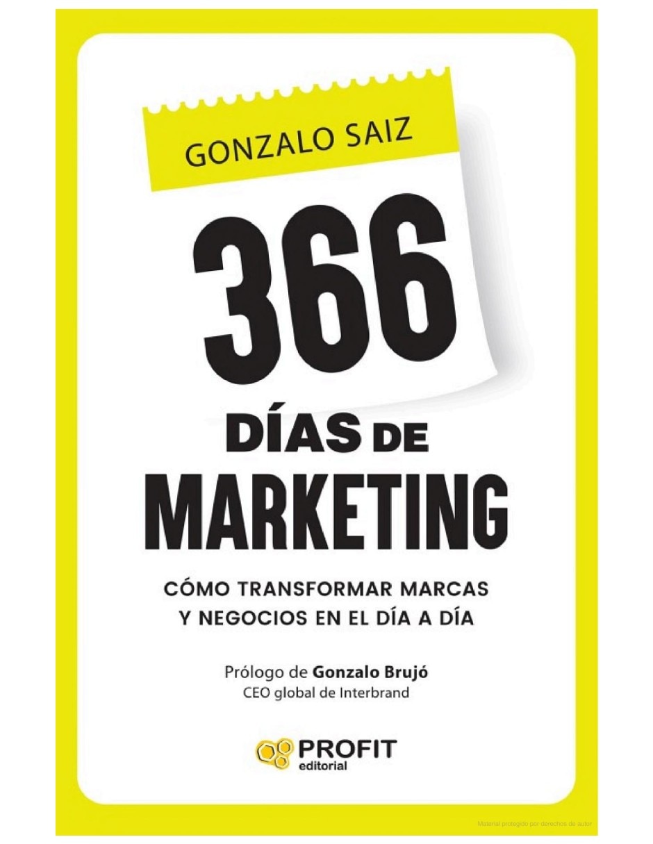 Libro 366 días de marketing ideas y acciones de marketing para cada día de gonzalo saiz