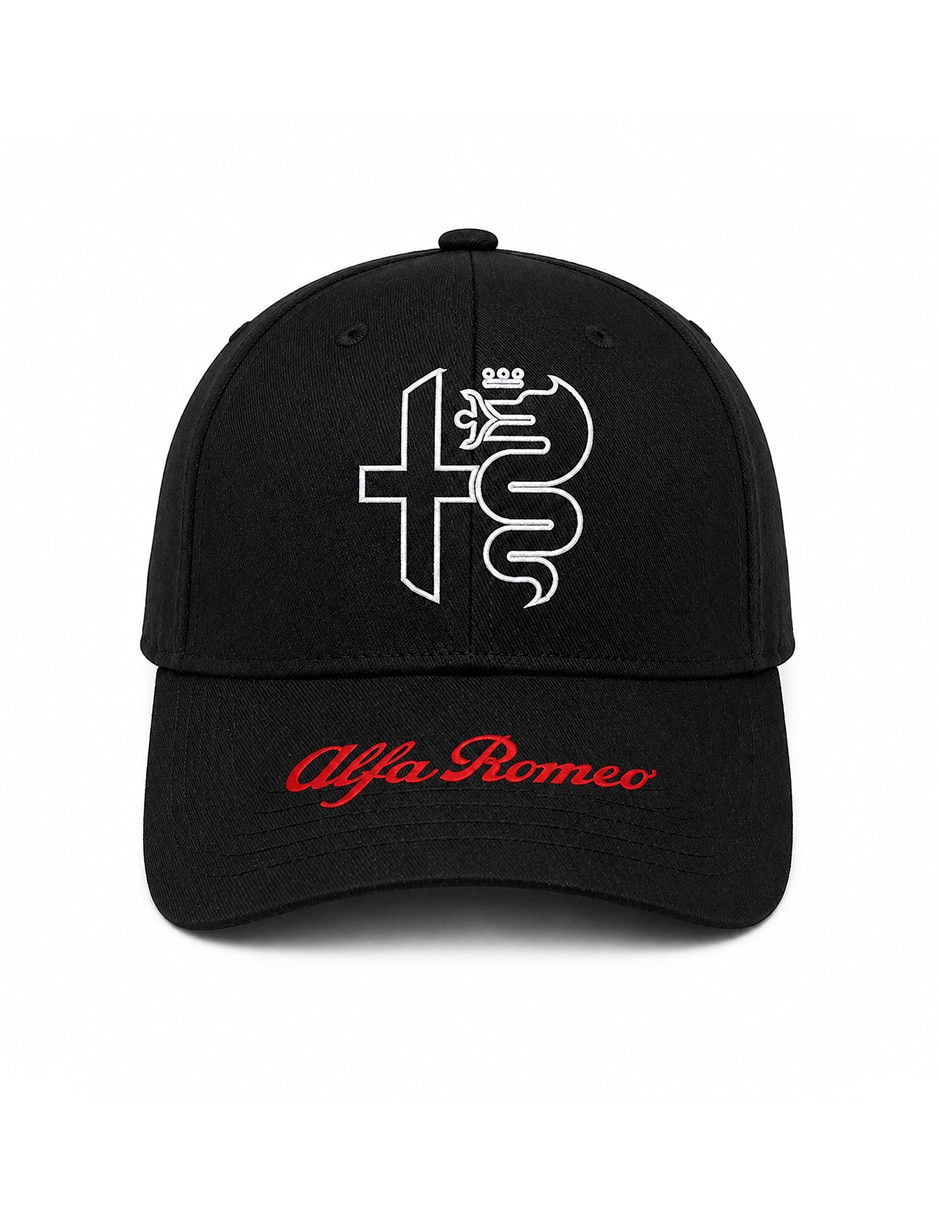 Gorra con visera curva casual Alfa Romeo para hombre