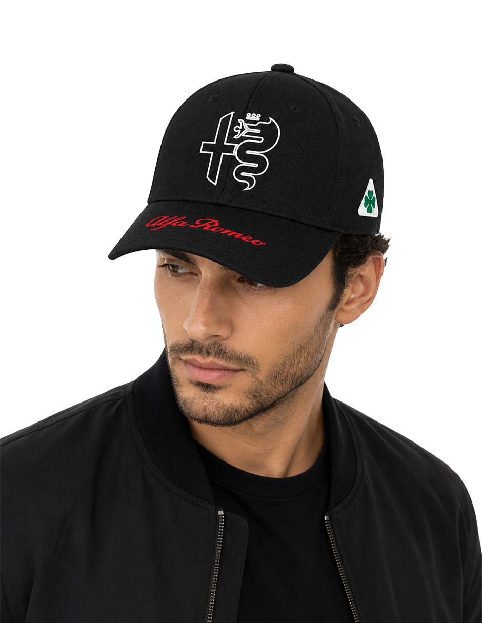 Gorra con visera curva casual Alfa Romeo para hombre