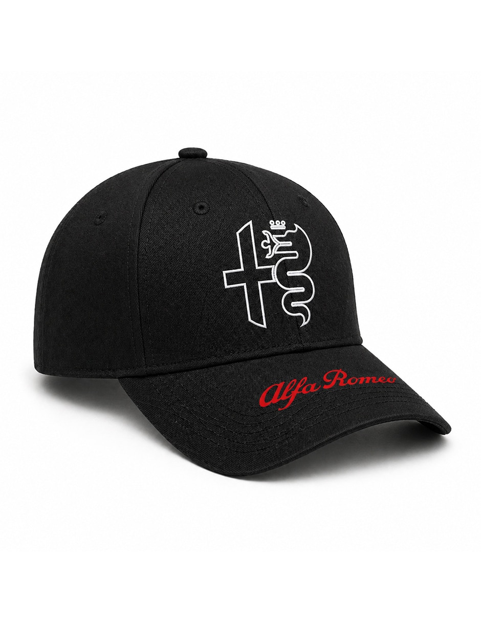 Gorra con visera curva casual Alfa Romeo para hombre
