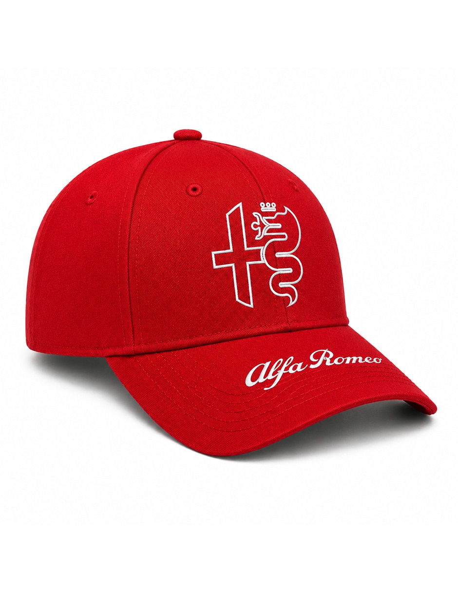 Gorra con visera curva casual Alfa Romeo para hombre