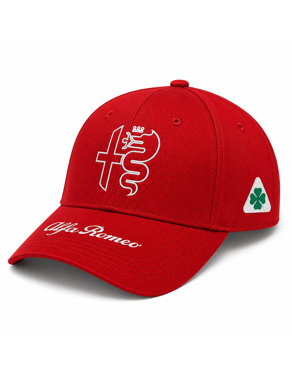 Gorra con visera curva casual Alfa Romeo para hombre