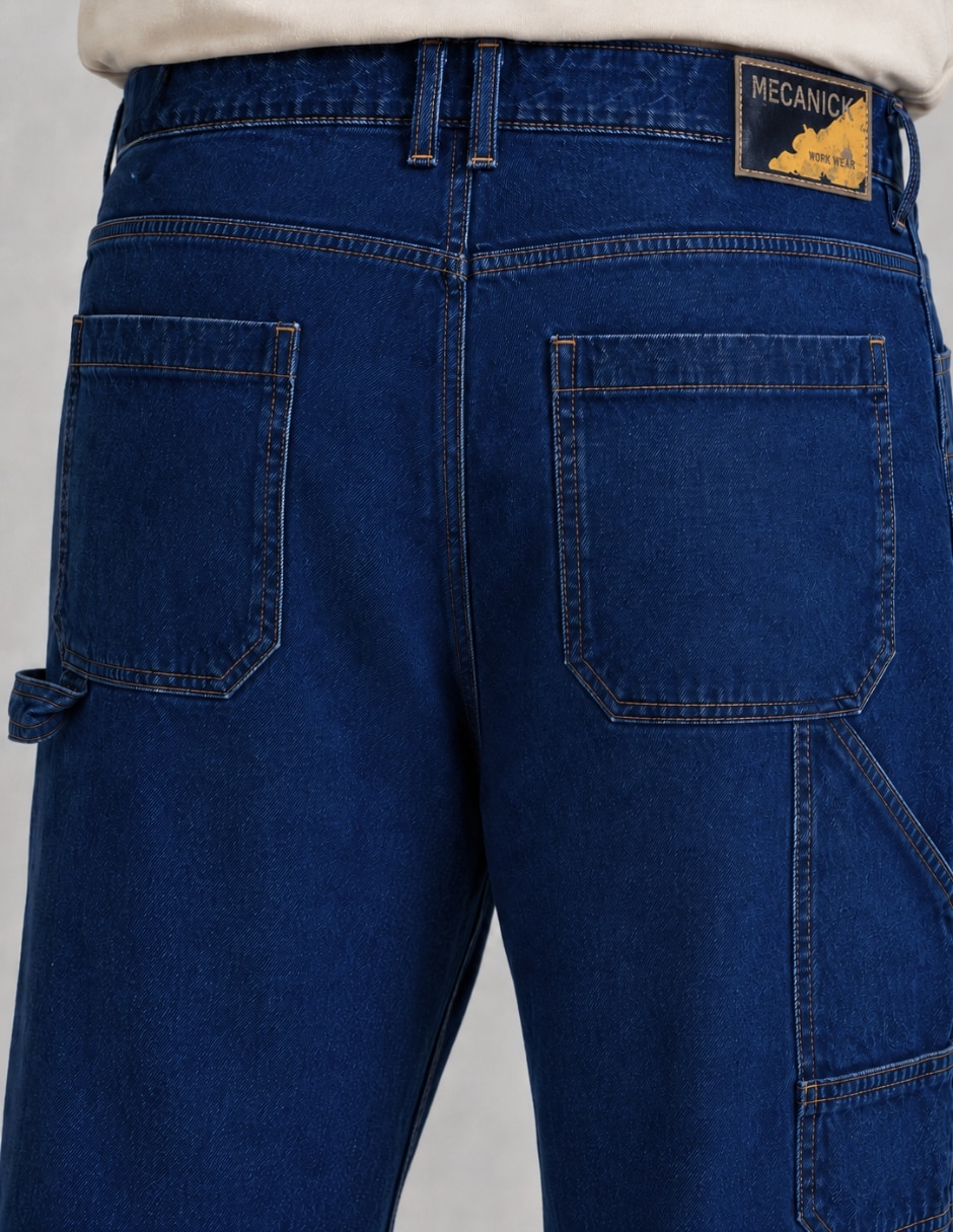 Jeans carpenter loose para hombre 2