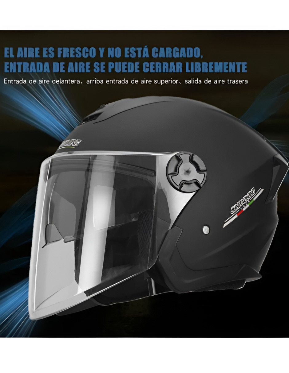 Casco 3/4 para Motocicleta urbana Xtellar unisex
