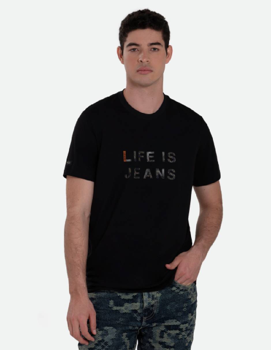 Playera cuello redondo para hombre Playera cuello redondo para hombre