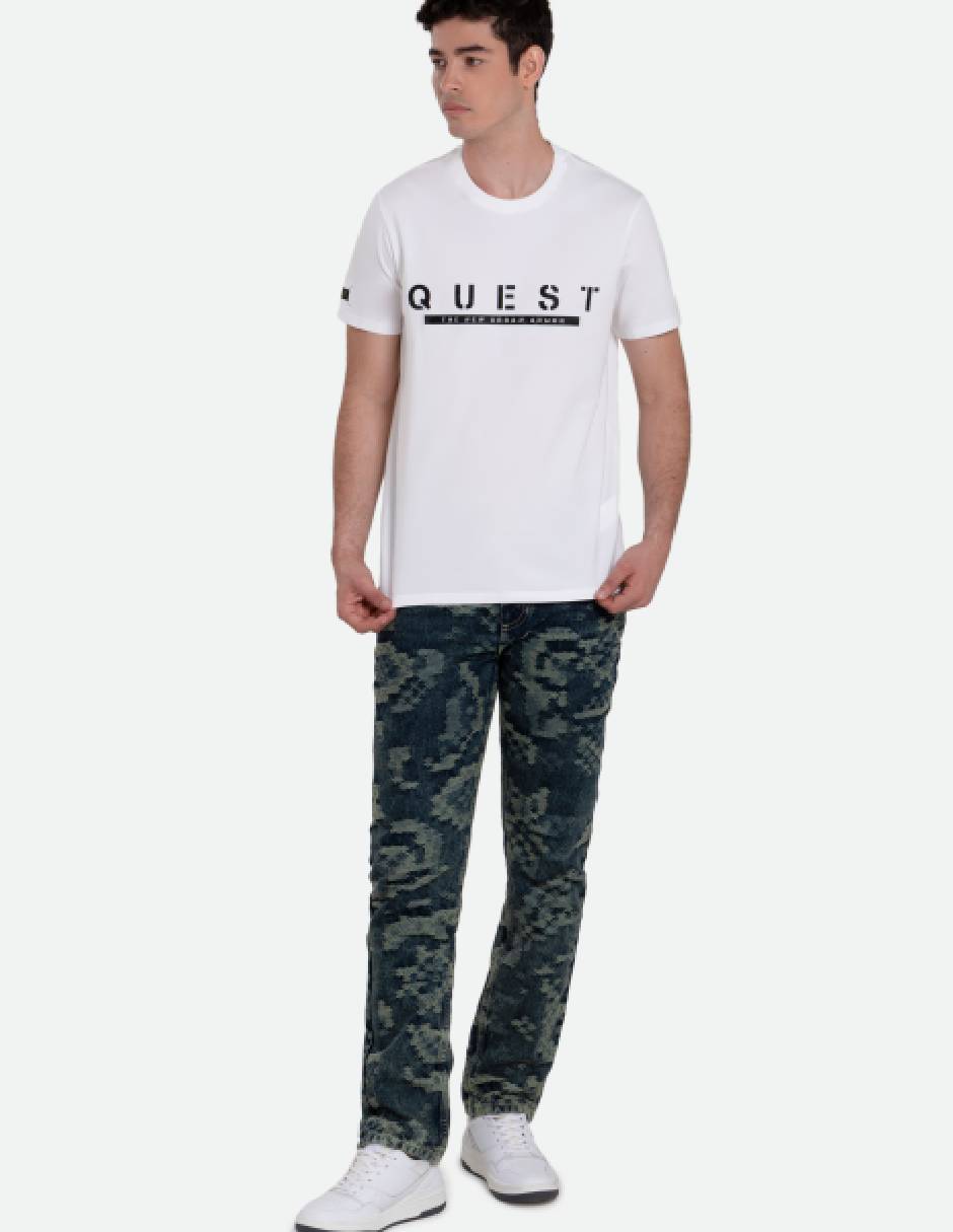 Playera cuello redondo para hombre 4