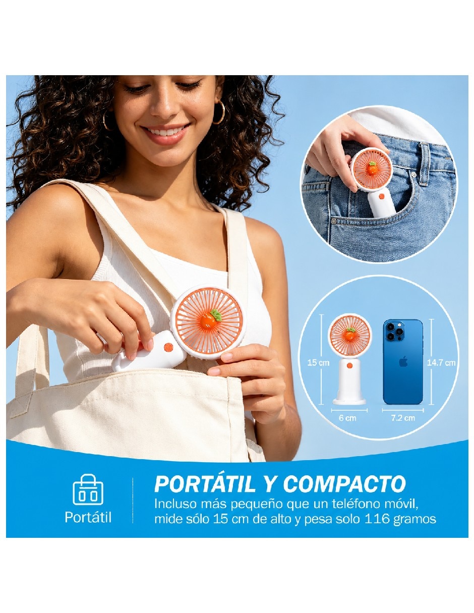 Mini ventilador Genérica