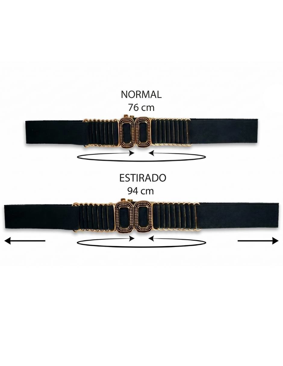 Set cinturón casual Twist Side para mujer