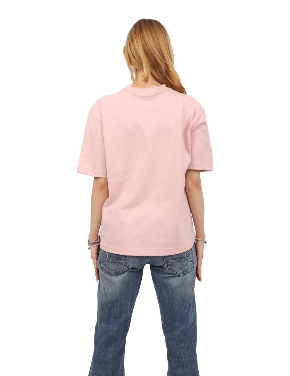 Playera manga corta k-swiss tara cuello redondo para mujer