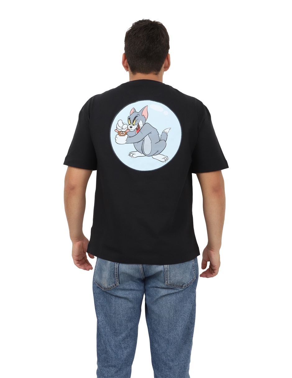 Playera Tom & Jerry cuello redondo para hombre 4