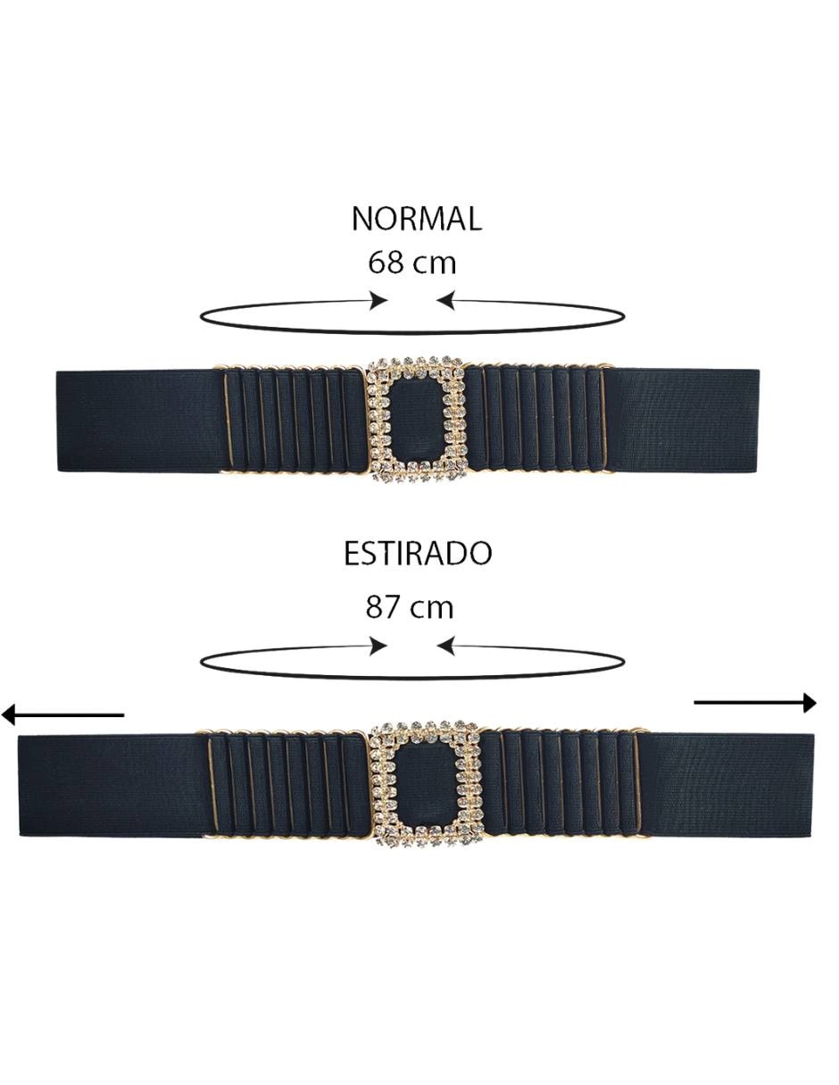 Set cinturón casual Twist Side para mujer