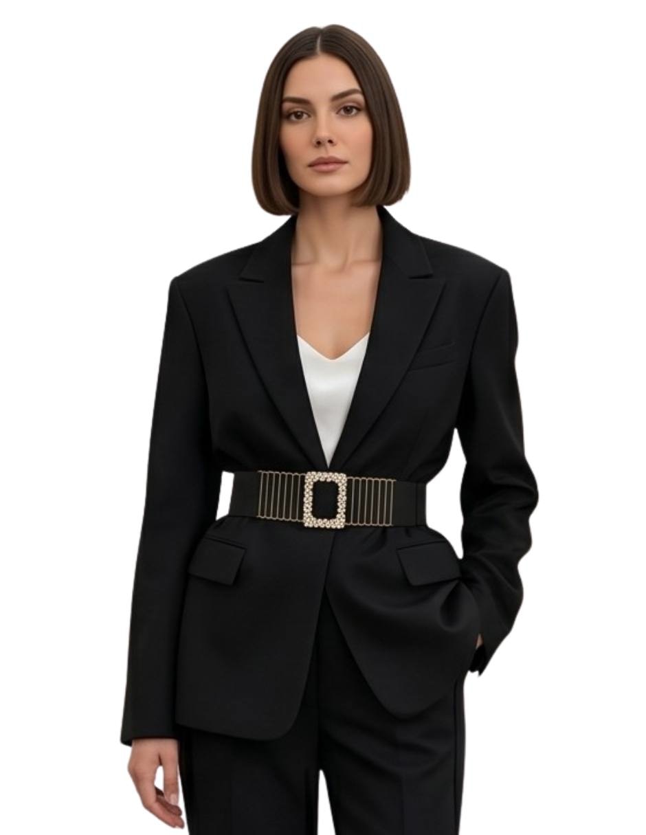 Set cinturón casual Twist Side para mujer