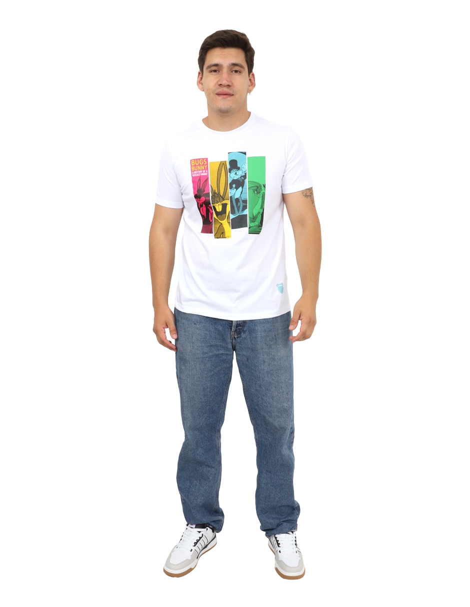 Playera Wab cuello redondo para hombre