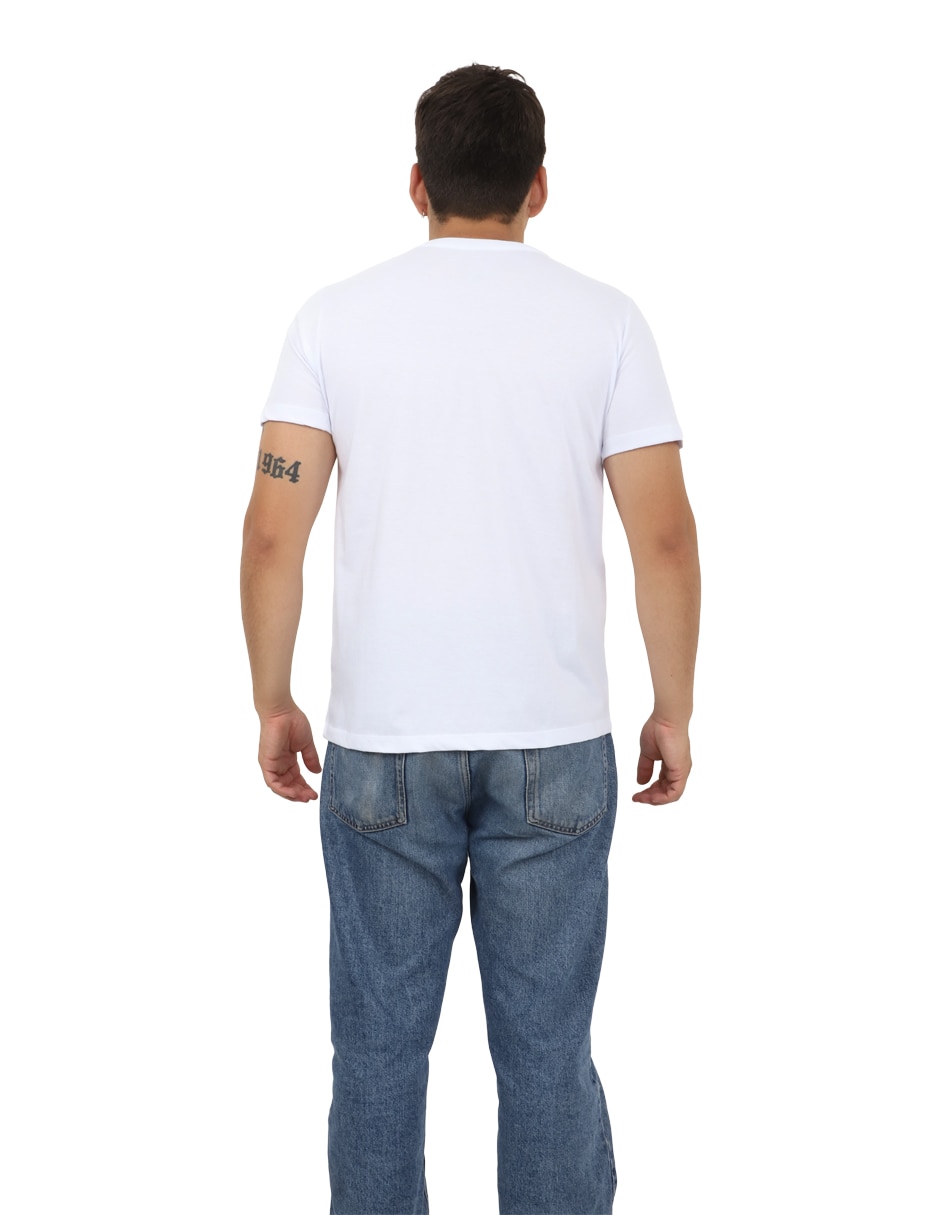 Playera Wab cuello redondo para hombre 4