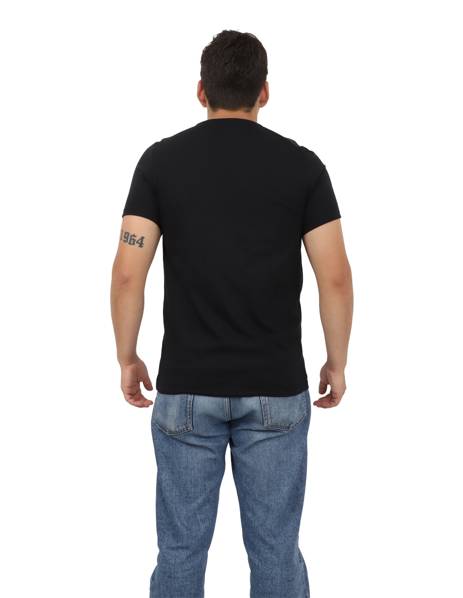 Playera Dual cuello redondo para hombre 4