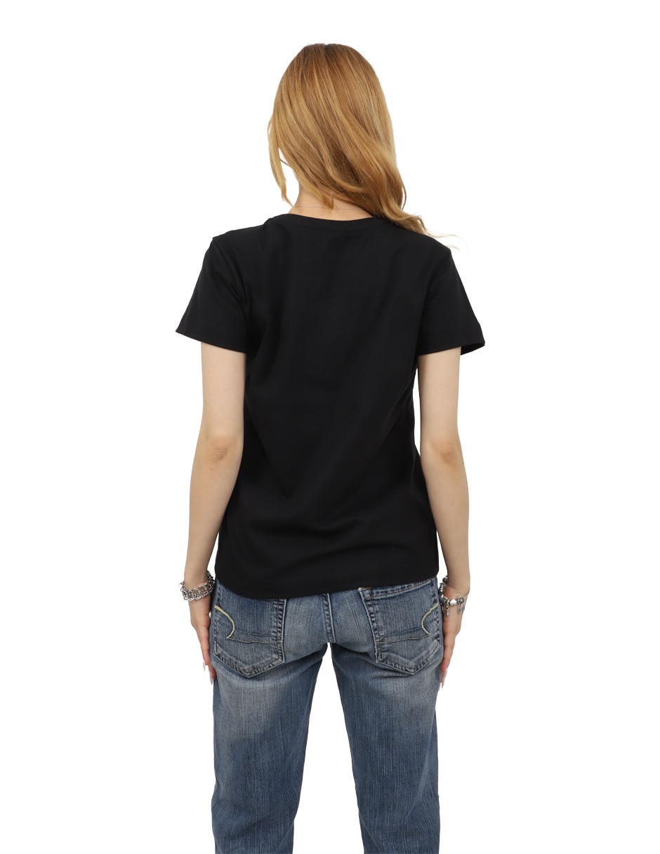 Playera manga corta k-swiss maew cuello redondo para mujer
