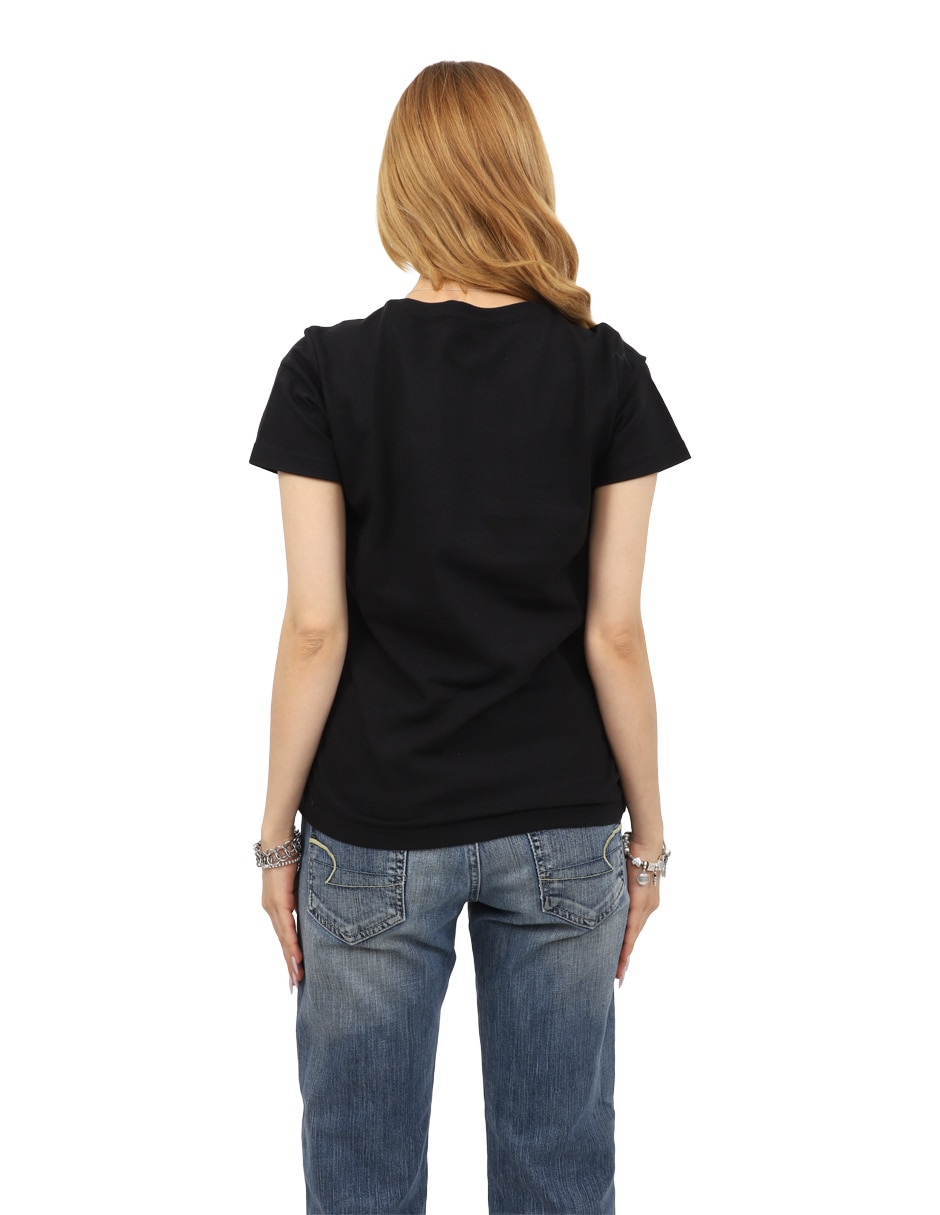 Playera manga corta k-swiss tom & jerry cuello redondo para mujer