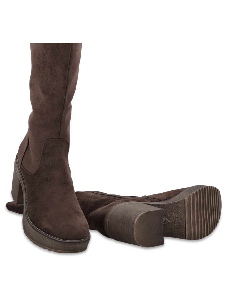 Bota media pierna gotta para mujer