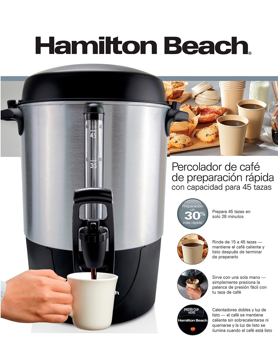 Cafetera percoladora Hamilton Beach C0521