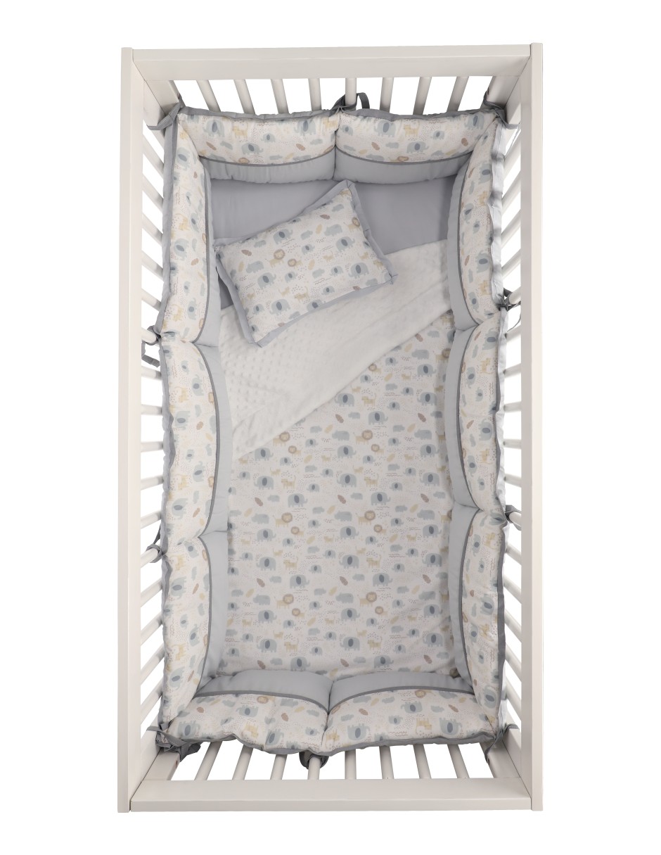 Juego de cuna unisex 4 piezas 5