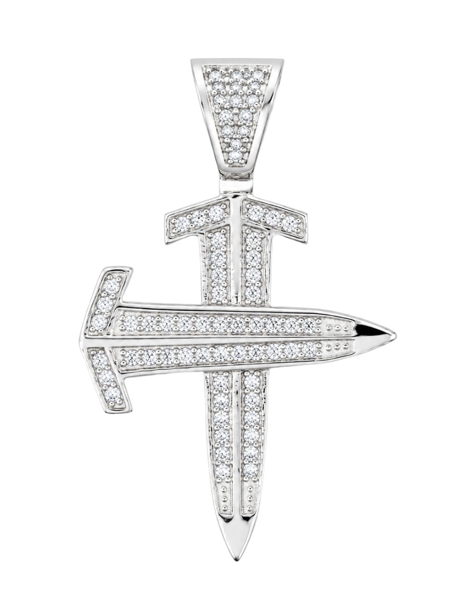 Dije de cruz Crixus Joyeria de plata P 925