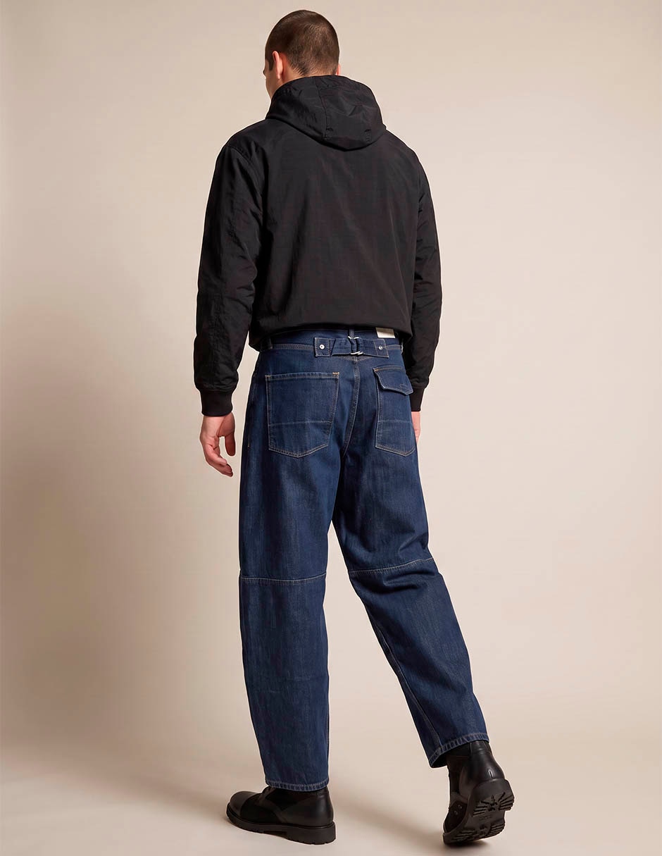 Jeans carpenter relaxed lavado stone wash para hombre 4