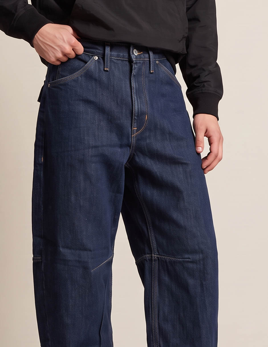 Jeans carpenter relaxed lavado stone wash para hombre 2