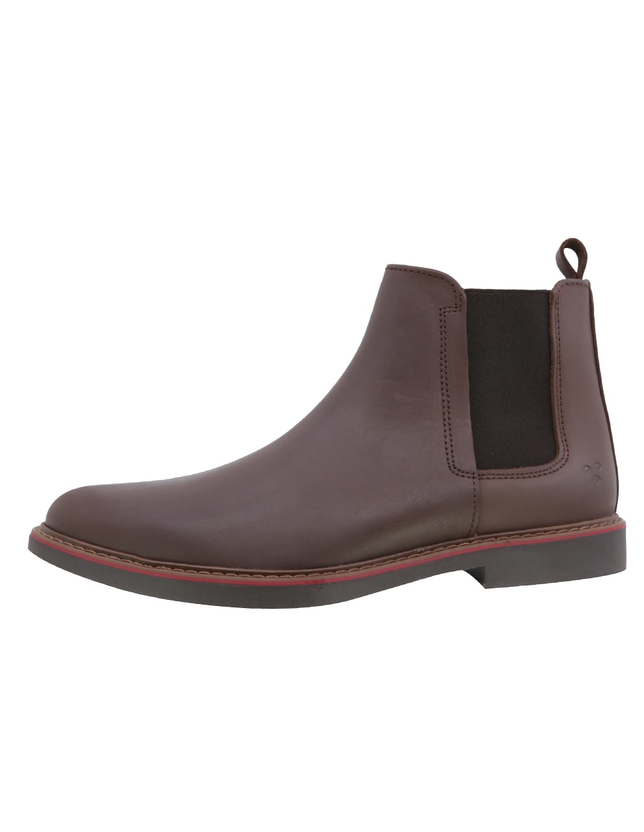 Bota casual de piel para hombre