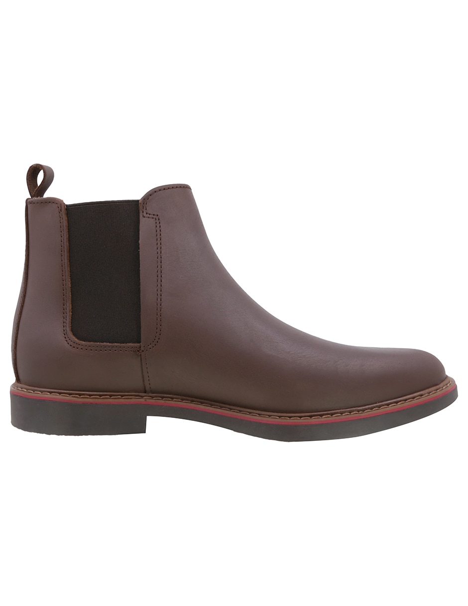 Bota triples casual de piel para hombre