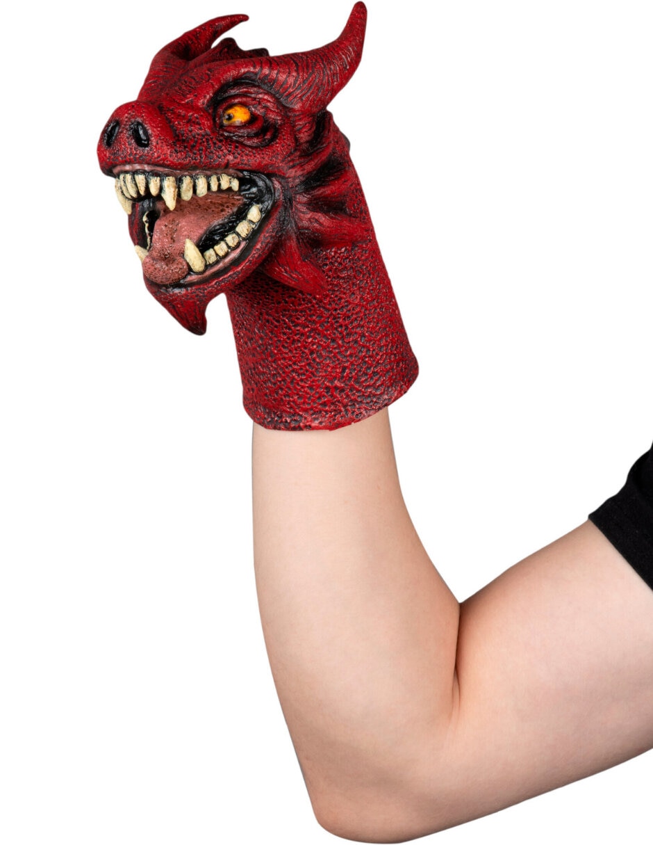 Guantes para disfraz de marioneta de dragón 2