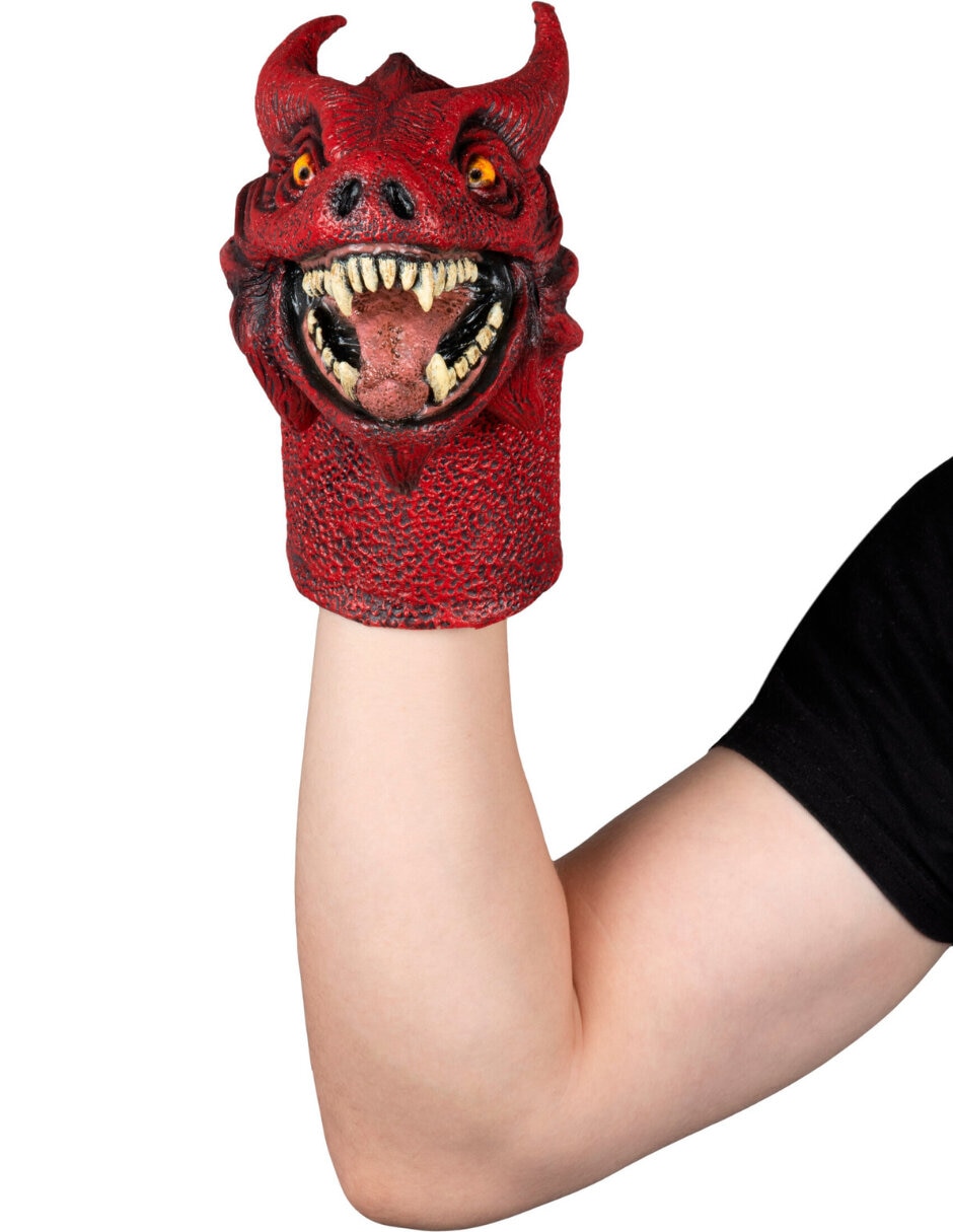 Guantes para disfraz de marioneta de dragón 3