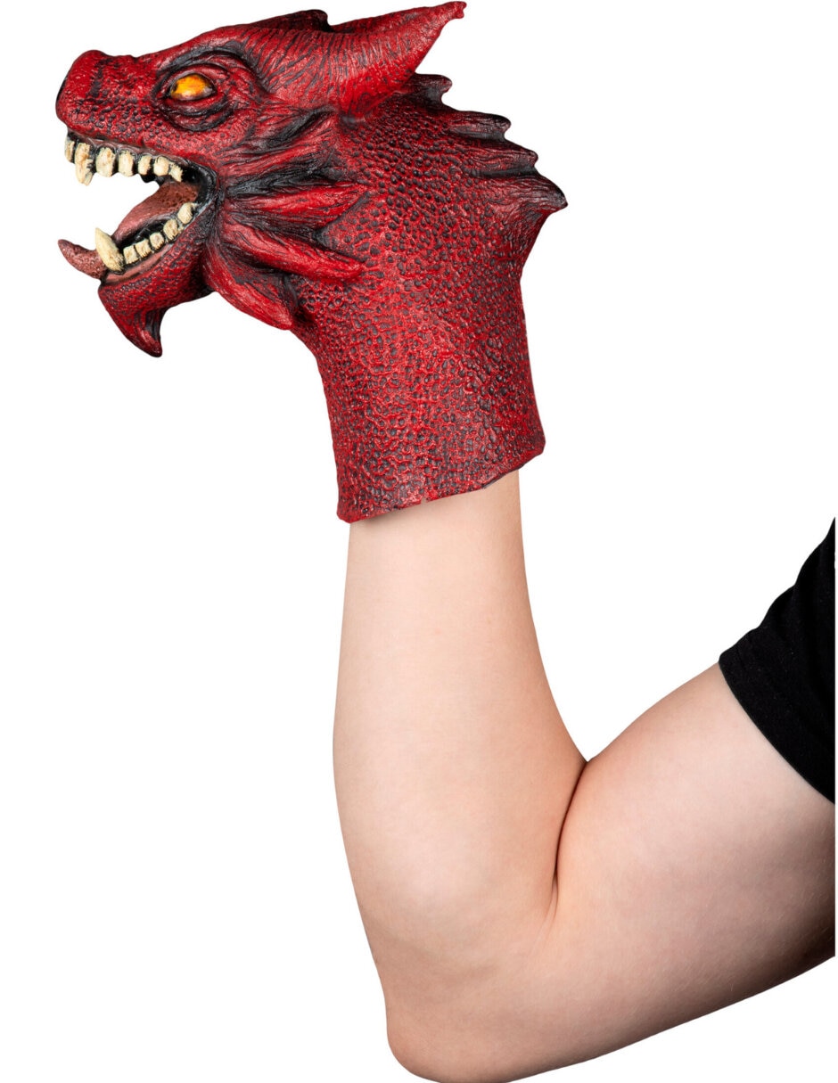 Guantes para disfraz de marioneta de dragón 5