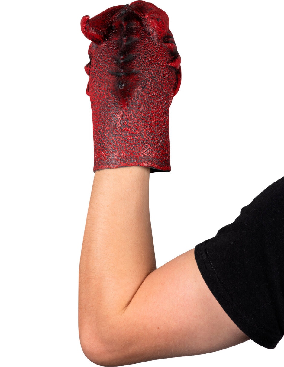 Guantes para disfraz de marioneta de dragón 6