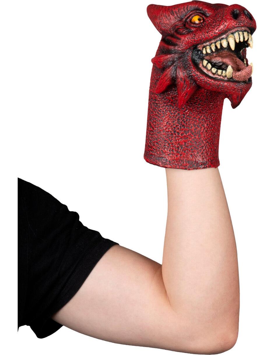 Guantes para disfraz de marioneta de dragón 7
