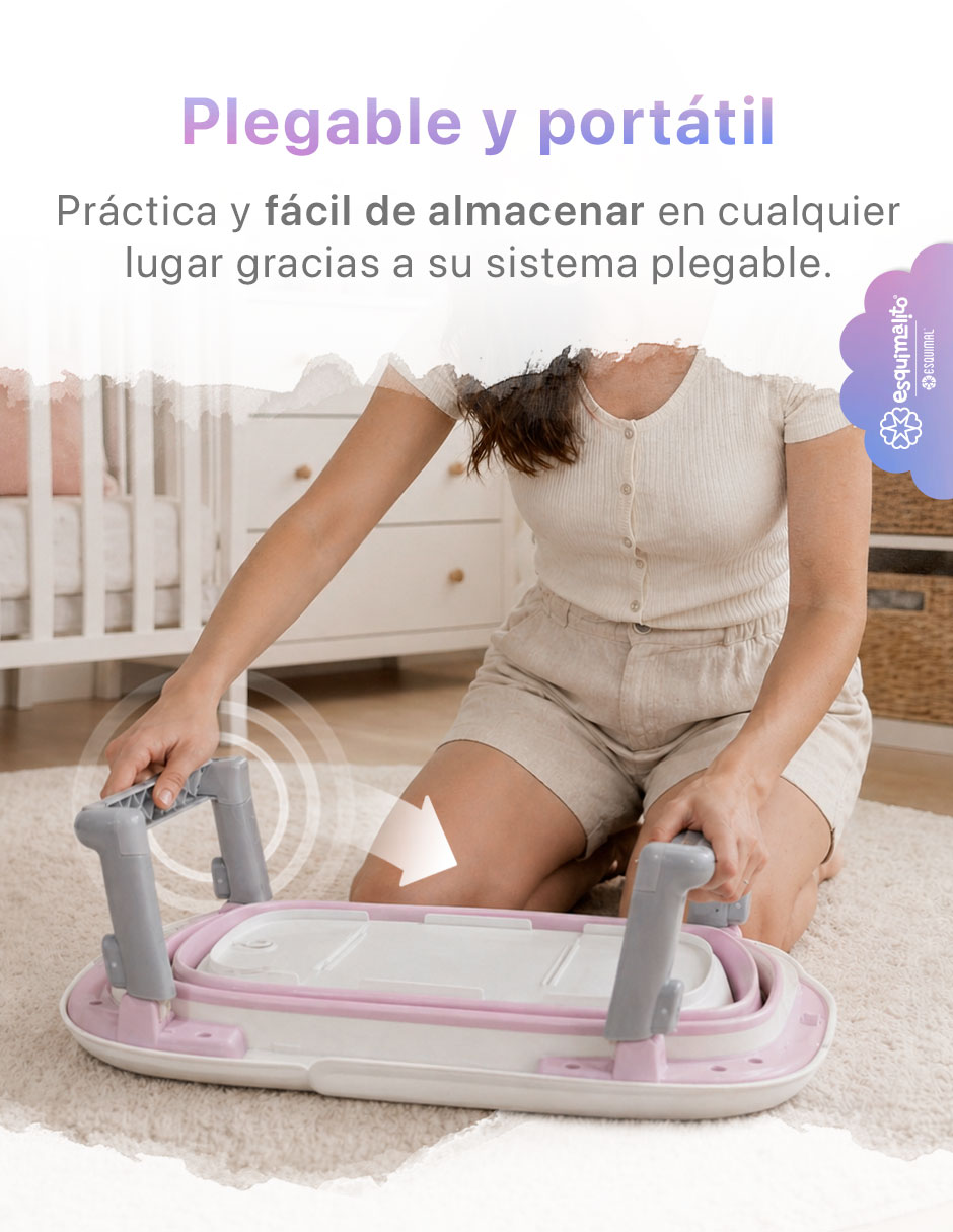 Bañera módulo de juegos y regadera de plástico 3