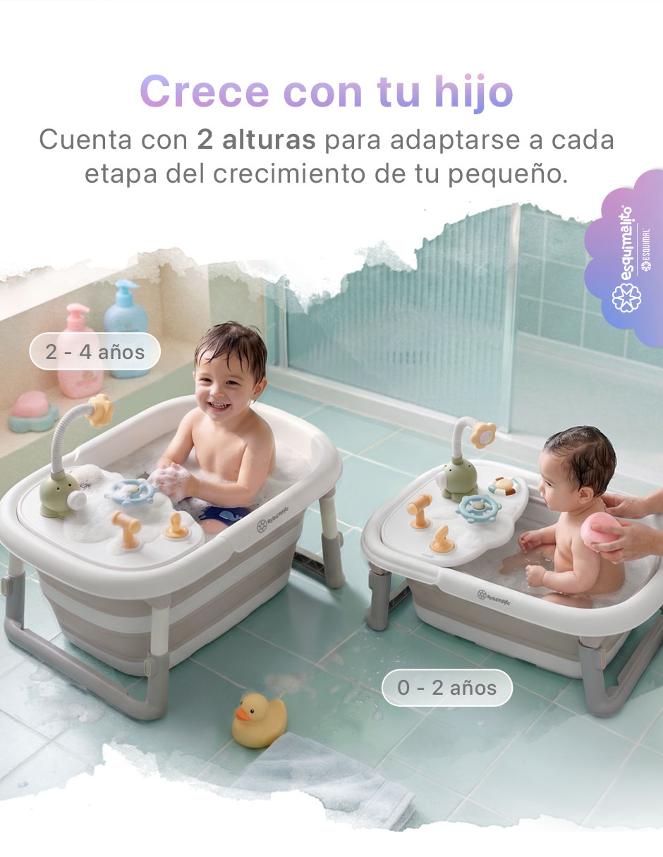 Bañera Esquimal módulo de juegos y regadera de plástico