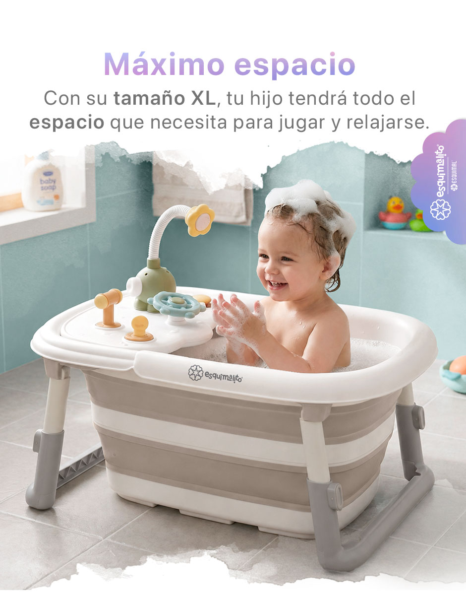 Bañera Esquimal módulo de juegos y regadera de plástico