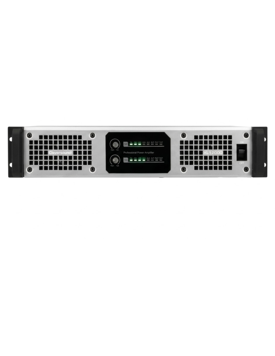 Amplificador Cleversound xl-12000 de 100 - 130 V