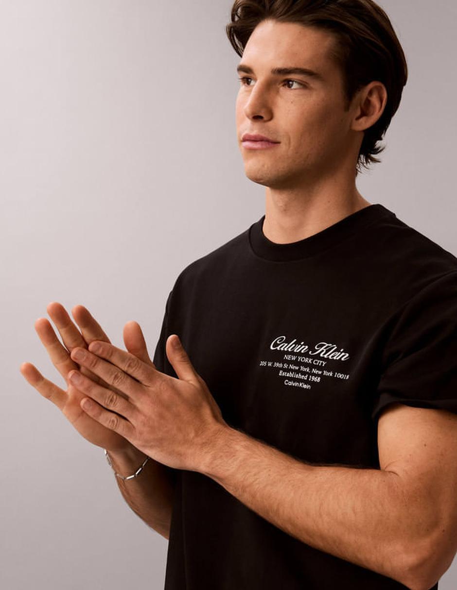 Playera ck cuello redondo para hombre