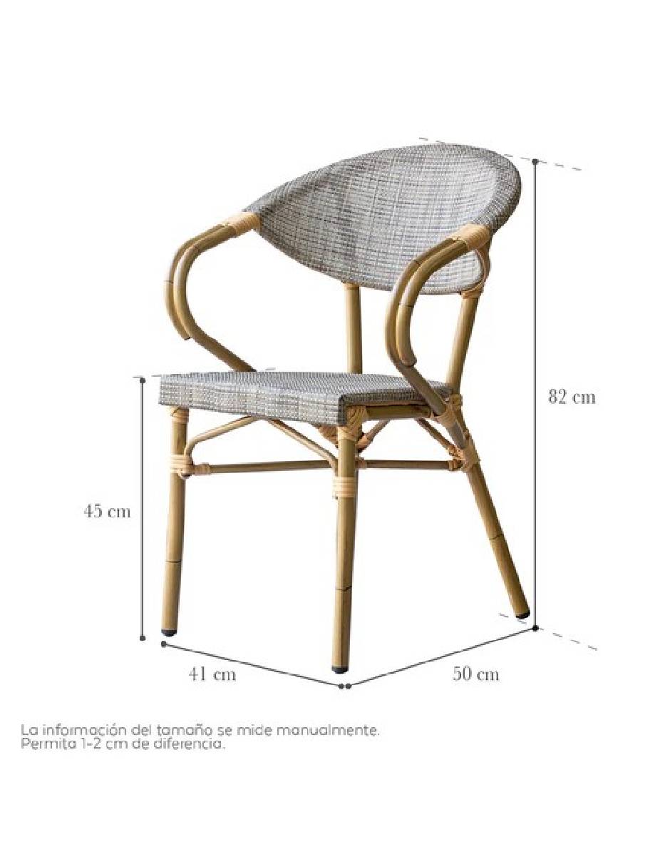 Silla All Chairs de aluminio