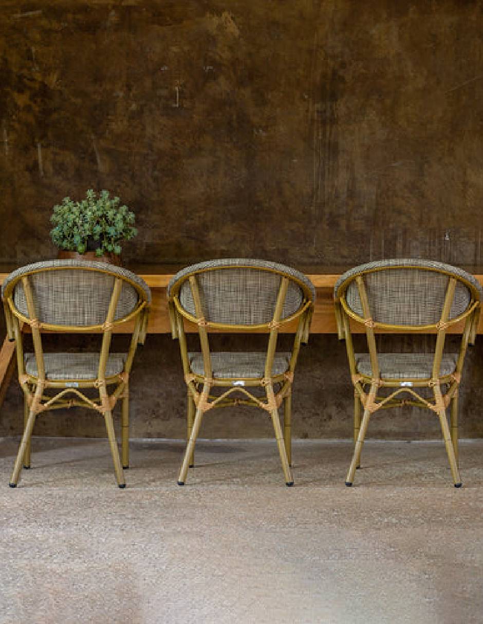 Silla All Chairs de aluminio