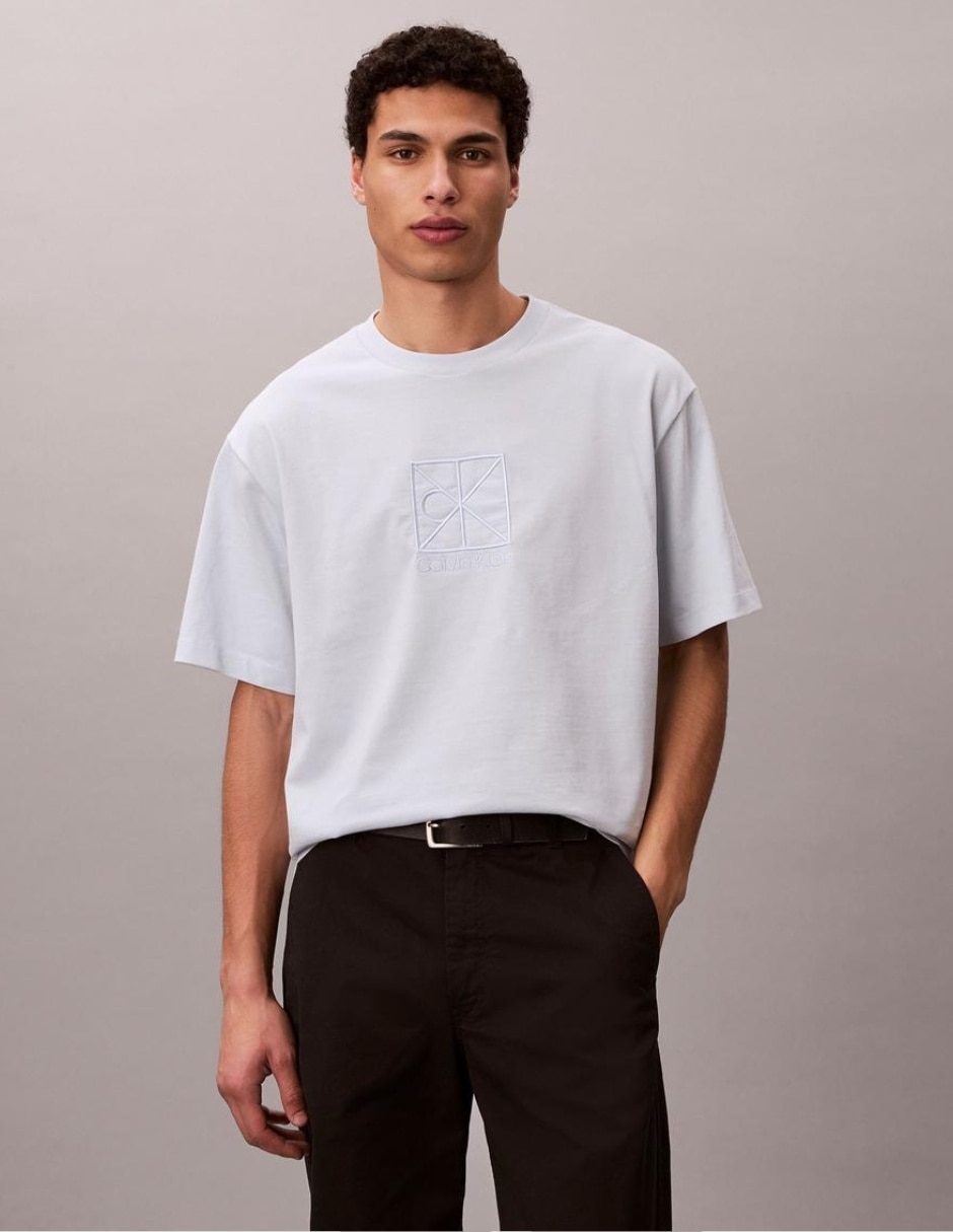 Playera cuello redondo para hombre