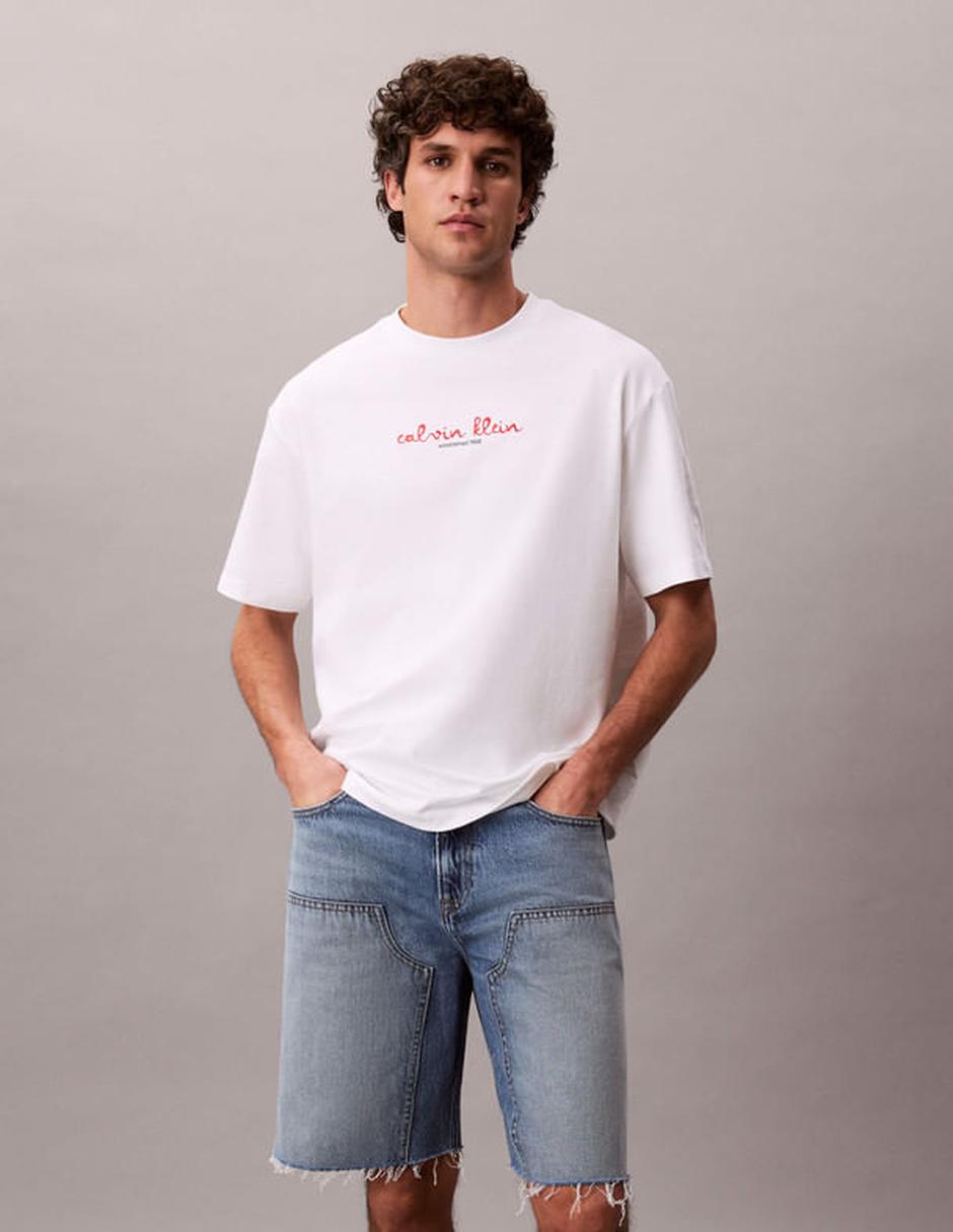Playera cuello redondo para hombre
