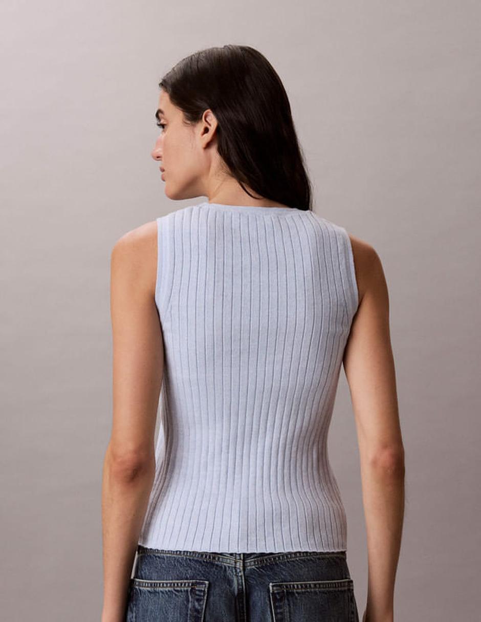 Suéter cuello redondo para mujer 2