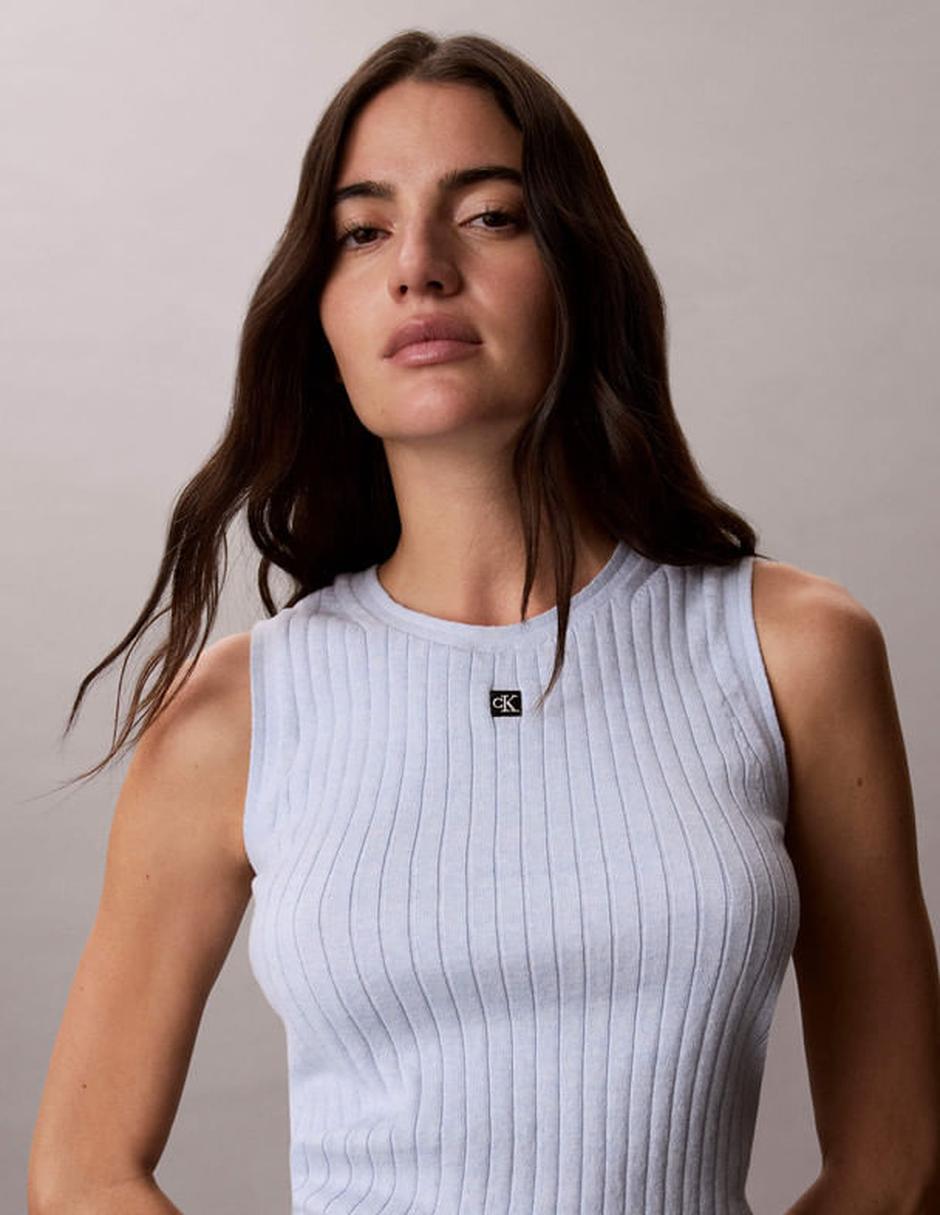 Suéter cuello redondo para mujer 4